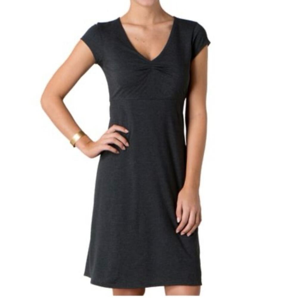 Toad & Co Rozmonde Dress Floral Cap Sleeves Size M